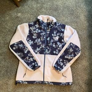 Pink Flowered North Face Woman’s Jacket